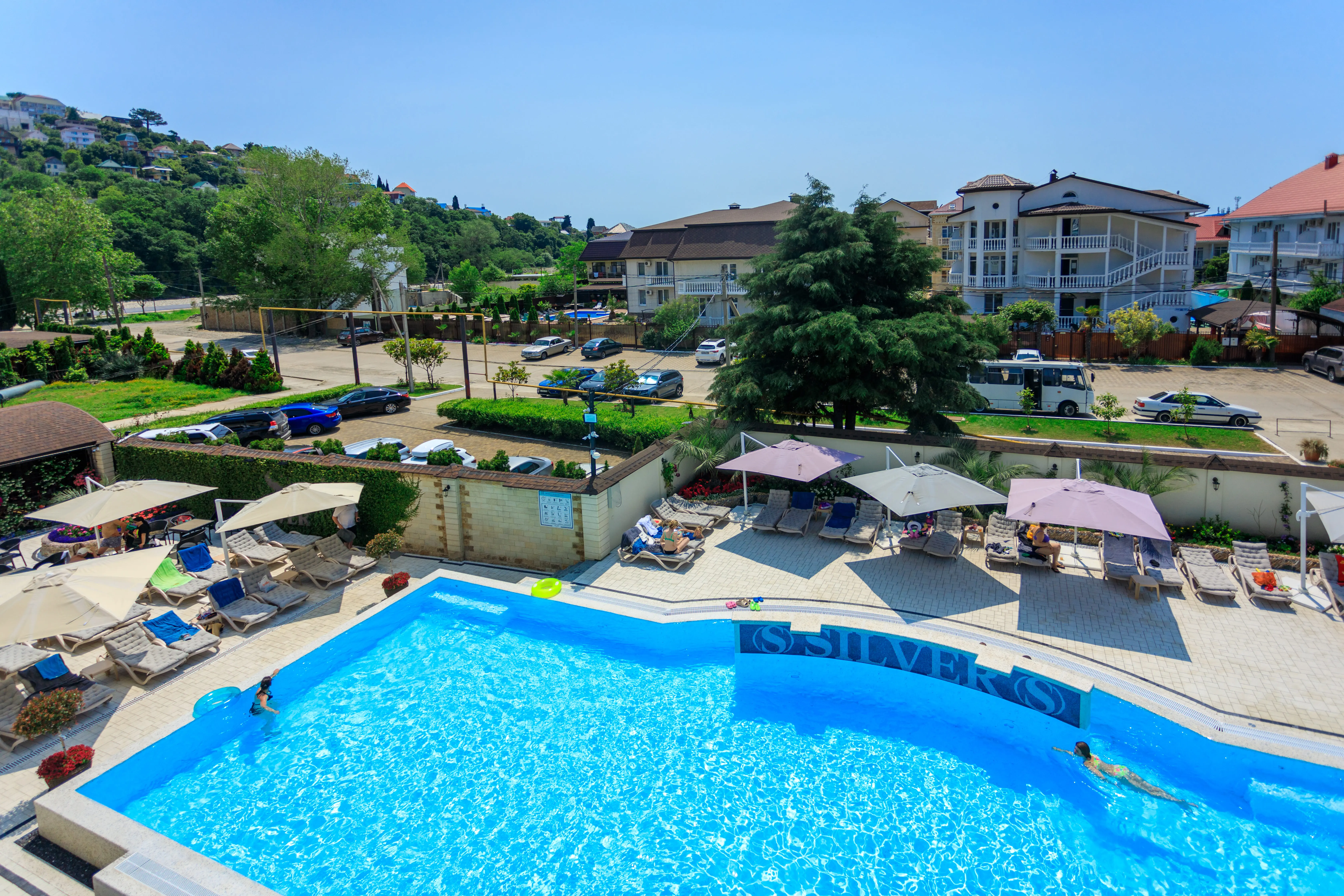 Территория отеля